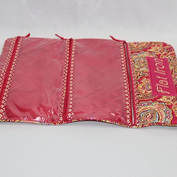 Quilted Hanging Cosmetic & Jewelry Travel Case - Picture 9 of 9